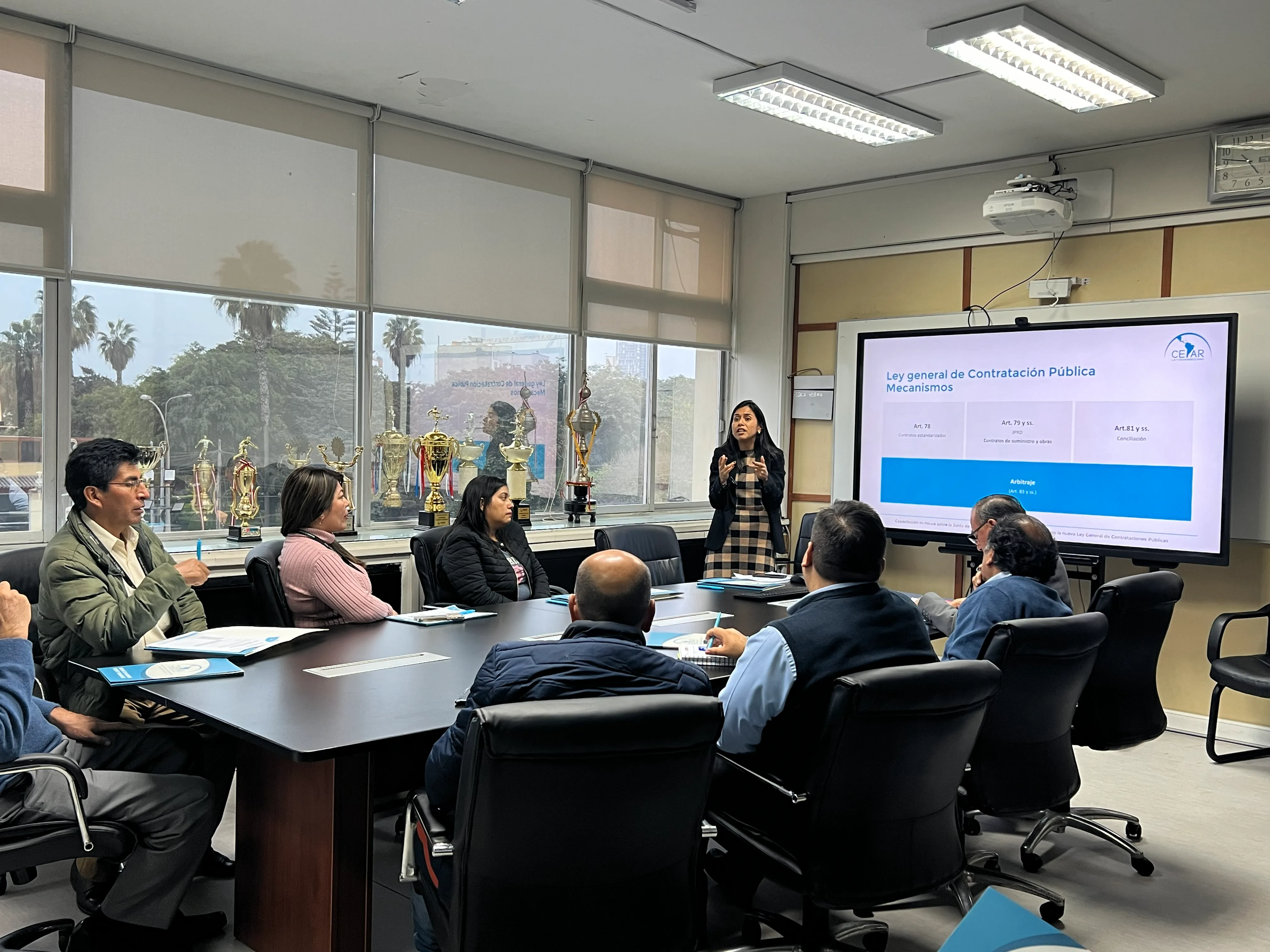 Capacitación para instituciones